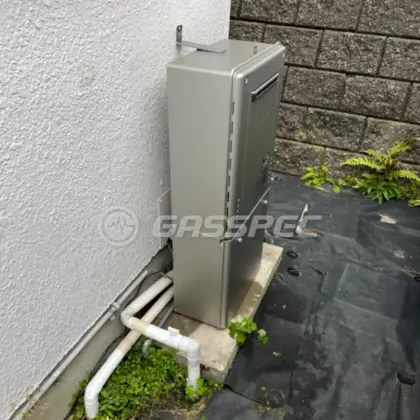 施工後の給湯器（ノーリツ GT-C2462SAWX-2 BL）