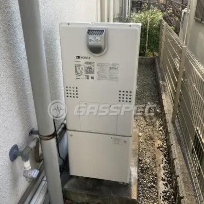 施工後の暖房熱源機（ノーリツ GTH-C2460AW3H-1 BL）