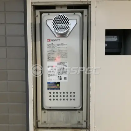 施工後の給湯器（ノーリツ GT-1653SAWX-T-4 BL）