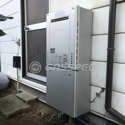 施工後の給湯器（ノーリツ GT-C2462SAWX-2 BL）