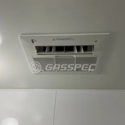 施工後の浴室乾燥機（ノーリツ BDV-3307AUKNSC-J3-BL）