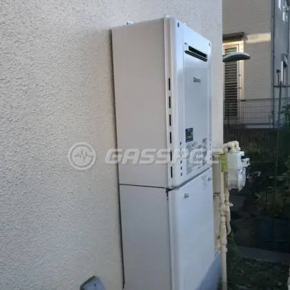 施工後の給湯器（ノーリツ GT-2460AWX-2 BL）