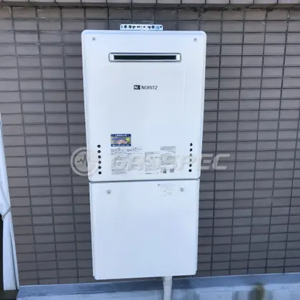 施工後の給湯器（ノーリツ GT-2460SAWX-2 BL）