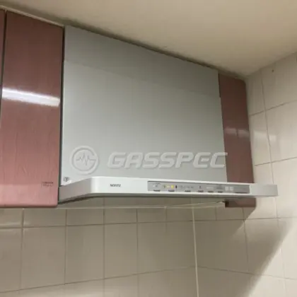 施工後のレンジフード（ノーリツ NFG6S21MSI）