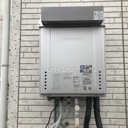 施工後の給湯器（ノーリツ GT-C2462SAWX-2 BL）