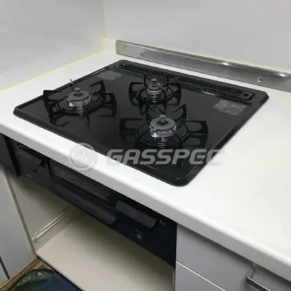 施工後のビルトインガスコンロ（ノーリツ N3GT2RVQ1）