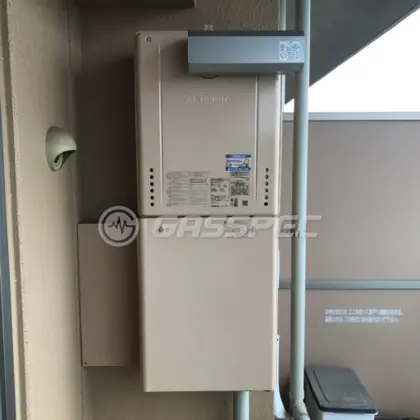 施工後の給湯器（ノーリツ GT-C2462AWX-L-2 BL）