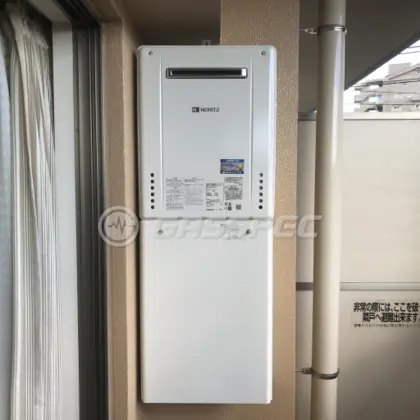 施工後の給湯器（ノーリツ GT-2060SAWX-2 BL）