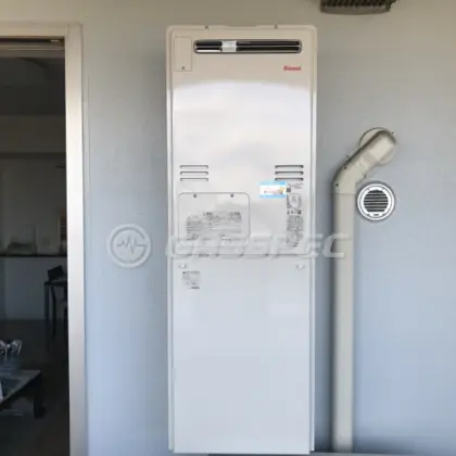 施工後の暖房熱源機（リンナイ RUFH-A2400AW2-3）