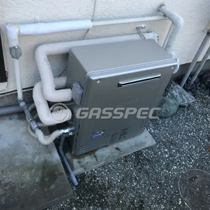 施工後の給湯器（ノーリツ GT-C2462SARX-2 BL）