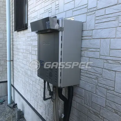 施工後の給湯器（ノーリツ GT-C2462AWX-2 BL）