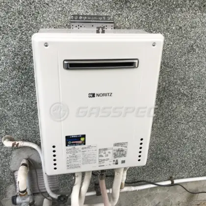 施工後の給湯器（ノーリツ GT-2060SAWX-2 BL）