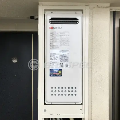 施工後の給湯器（ノーリツ GT-2053SAWX-4 BL）