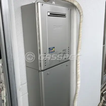 施工後の給湯器（ノーリツ GT-C2062SAWX-2 BL）