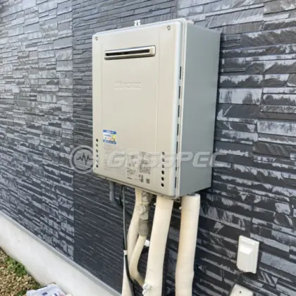 施工後の給湯器（ノーリツ GT-C2462SAWX-2 BL）