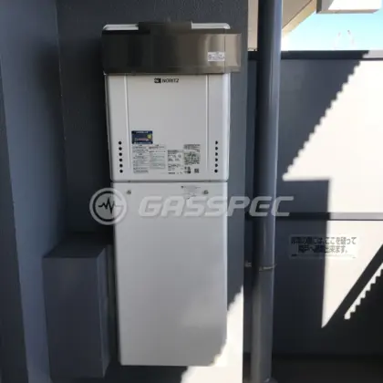 施工後の給湯器（ノーリツ GT-2460SAWX-2 BL）