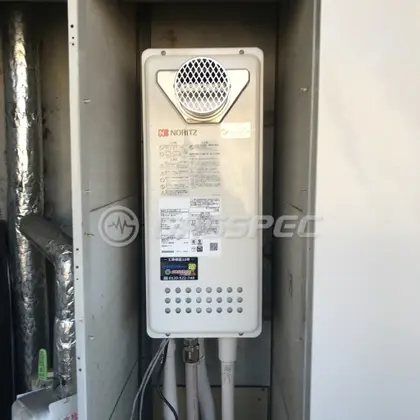施工後の給湯器（ノーリツ GT-2053SAWX-T-4 BL）