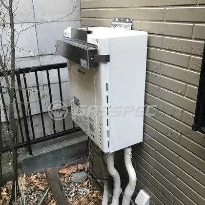施工後の給湯器（ノーリツ GT-2460SAWX-2 BL）