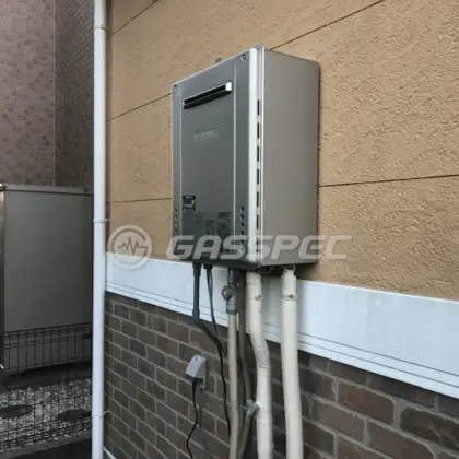 施工後の給湯器（ノーリツ GT-C2062SAWX-2 BL）