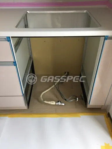 交換前のオーブンレンジ