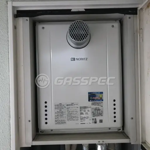 交換後の給湯器（ノーリツ GT-2460SAWX-T-2 BL）