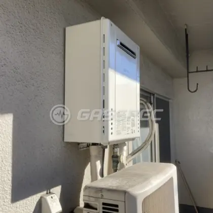 施工後の給湯器（ノーリツ GT-2060SAWX-2 BL）