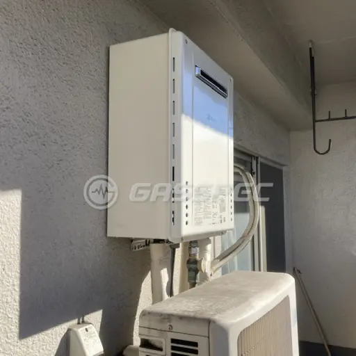 交換後の給湯器（ノーリツ GT-2060SAWX-2 BL）
