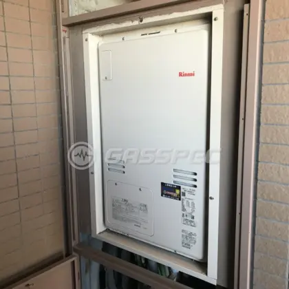 施工後の暖房熱源機（リンナイ RUFH-A2400AU2-3）