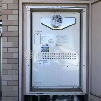 施工後の暖房熱源機（ノーリツ GTH-2444AWX3H-T-1 BL）