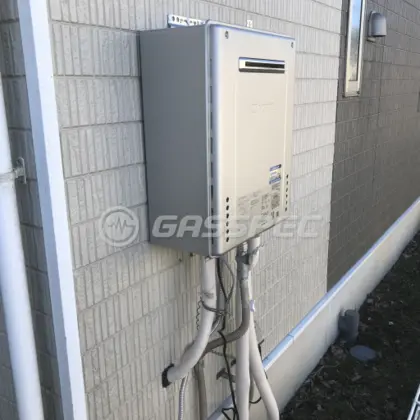 施工後の給湯器（ノーリツ GT-C2462SAWX-2 BL）