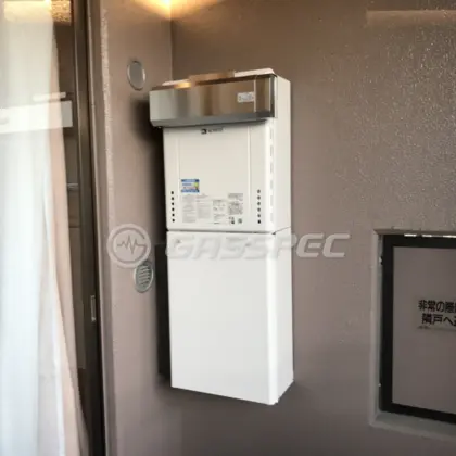 施工後の給湯器（ノーリツ GT-2460SAWX-2 BL）