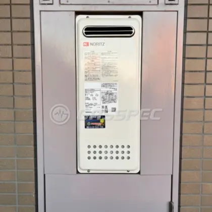 施工後の給湯器（ノーリツ GT-1653SAWX-4 BL）