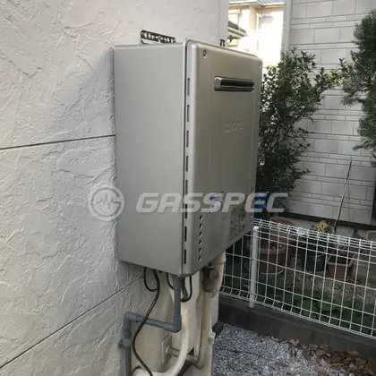 施工後の給湯器（ノーリツ GT-C2062SAWX-2 BL）