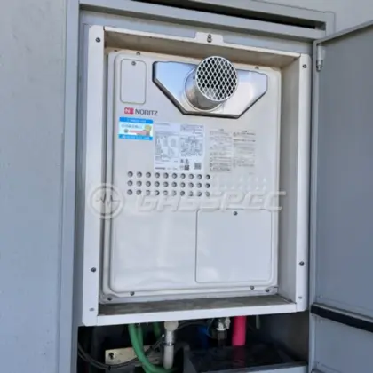 施工後の暖房熱源機（ノーリツ GTH-2445SAWX3H-T-1 BL）