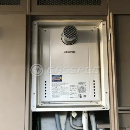 施工後の給湯器（ノーリツ GT-2060SAWX-T-2 BL）
