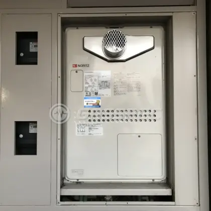 施工後の暖房熱源機（ノーリツ GTH-2444AWX3H-T-1 BL）
