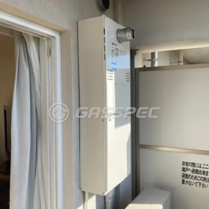 施工後の暖房熱源機（ノーリツ GTH-C2461SAW6H-T-1 BL）