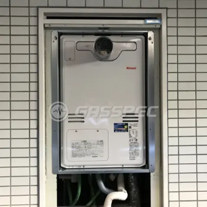 施工後の暖房熱源機（リンナイ RUFH-A2400AT2-3）