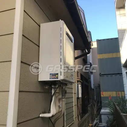 施工後の給湯器（ノーリツ GT-2060SAWX-2 BL）