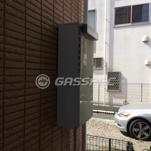 交換前の給湯器（ノーリツ GT-2428SAWX）