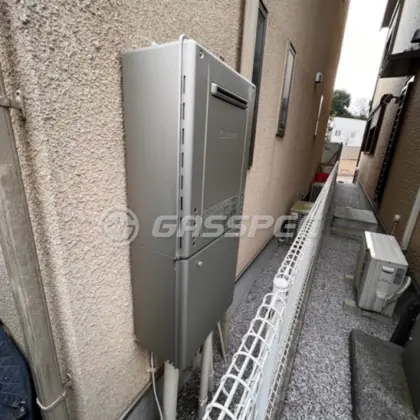 施工後の給湯器（ノーリツ GT-C2462SAWX-2 BL）