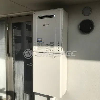 施工後の給湯器（ノーリツ GT-2460SAWX-2 BL）