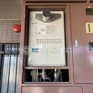 施工後の暖房熱源機（ノーリツ GTH-2444AWX3H-T-1 BL）