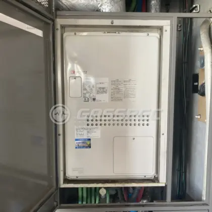 施工後の暖房熱源機（ノーリツ GTH-2444AWX3H-H-1 BL）