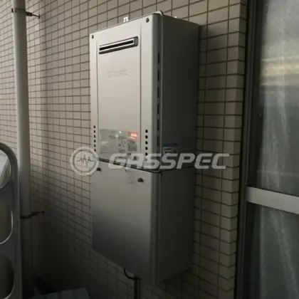 施工後の給湯器（ノーリツ GT-C2462SAWX-2 BL）