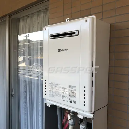 施工後の給湯器（ノーリツ GT-2460AWX-2 BL）