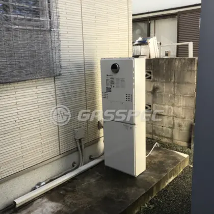 施工後の暖房熱源機（ノーリツ GTH-C2460AW3H-1 BL）