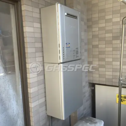 施工後の給湯器（ノーリツ GT-C2062AWX-2 BL）