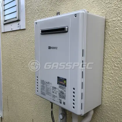 施工後の給湯器（ノーリツ GT-2460SAWX-2 BL）