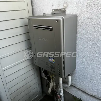 施工後の給湯器（ノーリツ GT-C2462SAWX-2 BL）
